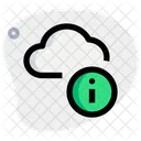 Cloud-Informationen  Symbol