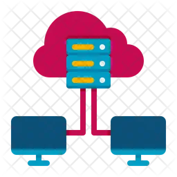 Cloud Infrastructure  Icon