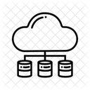 Cloud Infrastruktur Infrastruktur Cloud Symbol