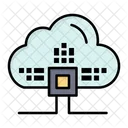 Cloud-Infrastruktur  Symbol