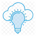 Cloud Innovation Idea Icon