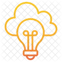 Cloud Innovation Cloud Idee Kreative Idee Symbol