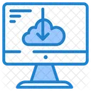 Cloud Installation Cloud Download Install Icon
