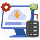 Cloud Installation  Icon