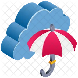 Cloud Insurance  Icon