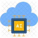 Cloud Intelligence Circuit Cloud Icon
