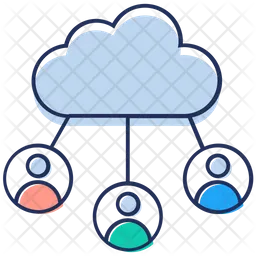 Cloud Interconnection  Icon