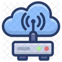 Cloud Internet Cloud Wifi Cloud Network Icon