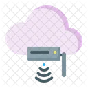 Internet Gateway Cloud Computing Icon
