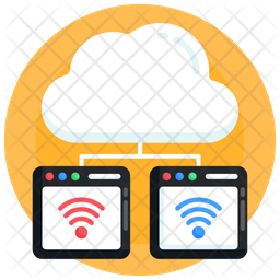 Cloud Internet Connection Icon