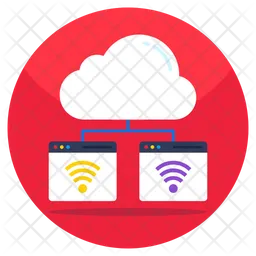Cloud Internet Network  Icon