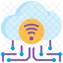 Cloud Iot  Icon