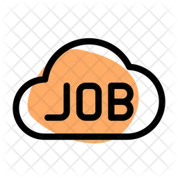 Cloud-Job  Symbol