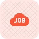 Cloud-Job  Symbol
