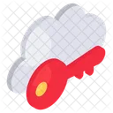 Cloud Key Cloud Protection Secure Cloud Icon