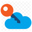 Key Cloud Protection Icon