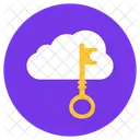 Cloud Key Access Key Cloud Password Icon