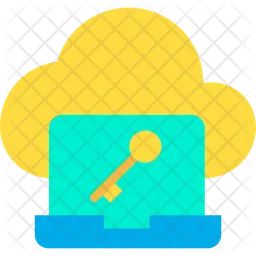 Cloud Key  Icon