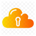Cloud Key Hole  Icon