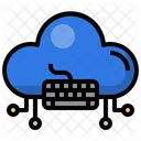Cloud Keyboard Keyboard Electronics Icon