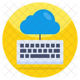 Cloud Keyboard  Icon