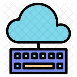 Cloud Keyboard  Icon