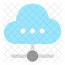 Cloud-Kommunikation  Symbol