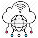 Cloud-Konnektivität  Symbol