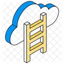 Cloud Ladder Ladder Cloud Icon