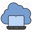 Cloud-Laptop  Symbol