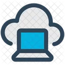 Cloud Computing Laptop Icon