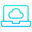 Cloud  Laptop  Icon