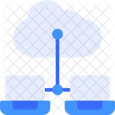 Cloud Laptop  Icon