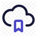 Cloud-Lesezeichen  Icon