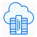 Cloud Library Cloud Book Online Library Icon