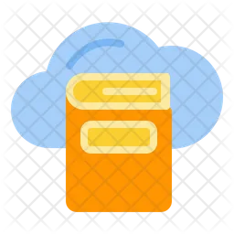 Cloud library  Icon