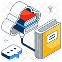 Cloud Library  Icon