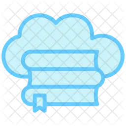 Cloud Library  Icon