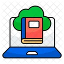 Cloud Library Digital Library E Learning Icon