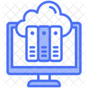 Cloud Library  Icon