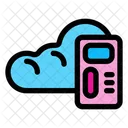 Cloud library  Icon