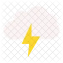 Cloud Lightning  Icon