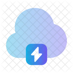 Cloud Lightning  Icon