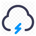 Cloud Lightning Icon