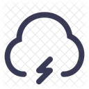 Cloud Lightning  Icon