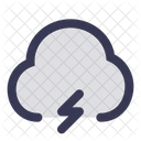 Cloud Lightning  Icon