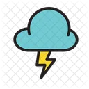 Cloud Lightning  Icon