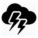 Cloud Lightning  Icon