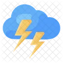 Cloud Lightning  Icon