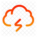 Cloud Lightning  Icon